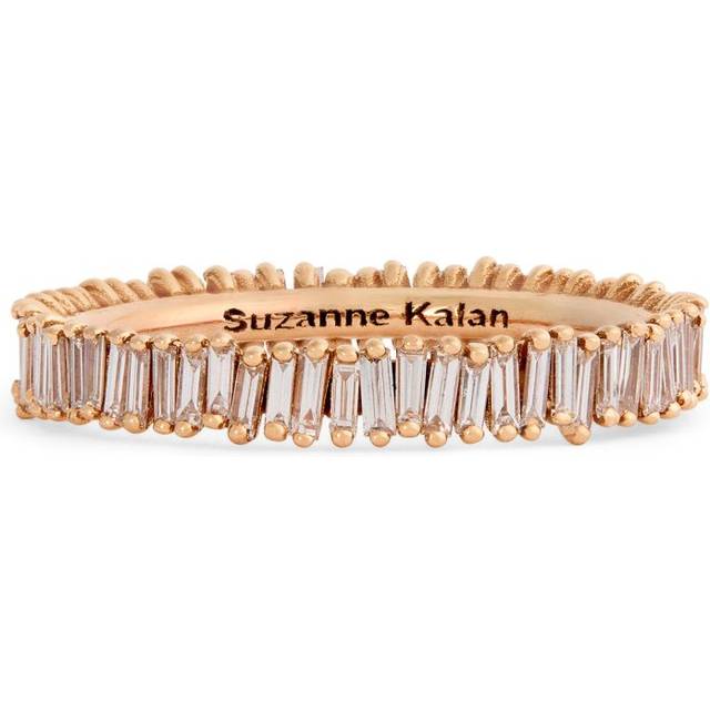 Suzanne Kalan Rose Gold and Diamond Mini Classic Eternity Ring - 6.5