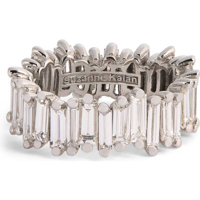 Suzanne Kalan White Gold and Diamond Classic Eternity Ring - One size