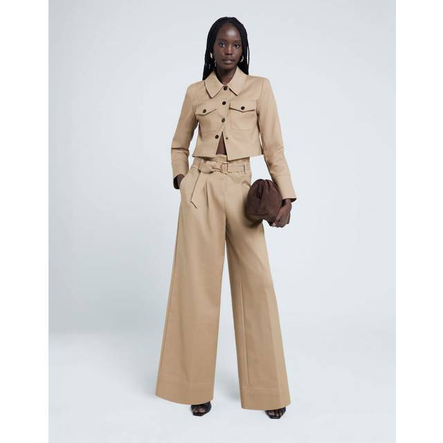 River Island Womens Beige Fitted Utility Jacket - 6