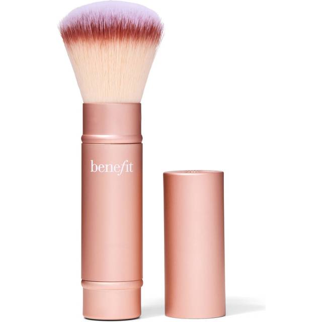 Retractable Multi tasking Cheek Blusher, Bronzer & Highlighter Brush - One Size