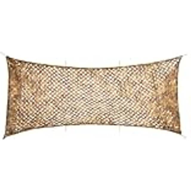 vidaXL Camouflagenät med förvaringsväska 627x290 cm sand