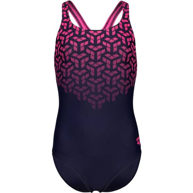 One-piece swimsuit for girls Arena Kikko V Pro B - Bleu