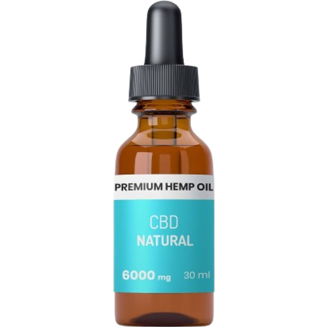 Premium CBD-olja 20% 2000-6000mg - 30 ml