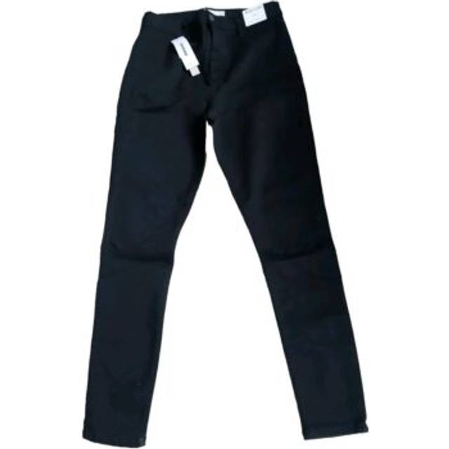 Miss selfridge super high waisted skinny jeans jeggings in black uk6 w24/l26