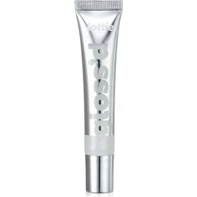 Lottie London Gloss'd in Glass  A nourishing gloss-oil hybrid with a light wash of color for full  shiny lips without stickiness