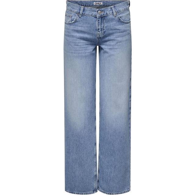 Women's low-rise jeans Only Brenda - Bleu