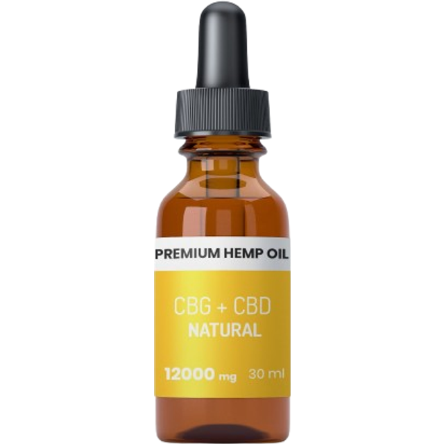 Premium CBG + CBD-olja 40% 4000-12000mg - 10 ml