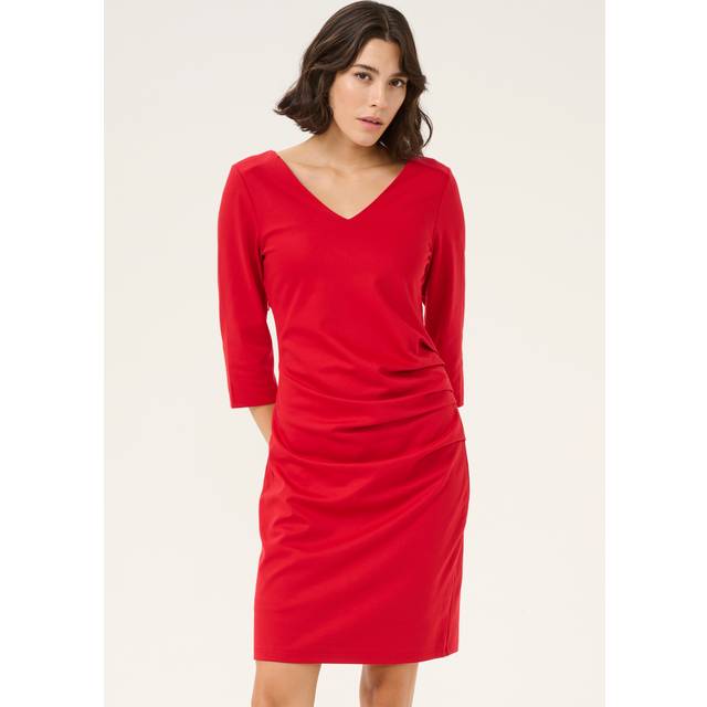 KAFFE India Cocktail Dress, Haute Red