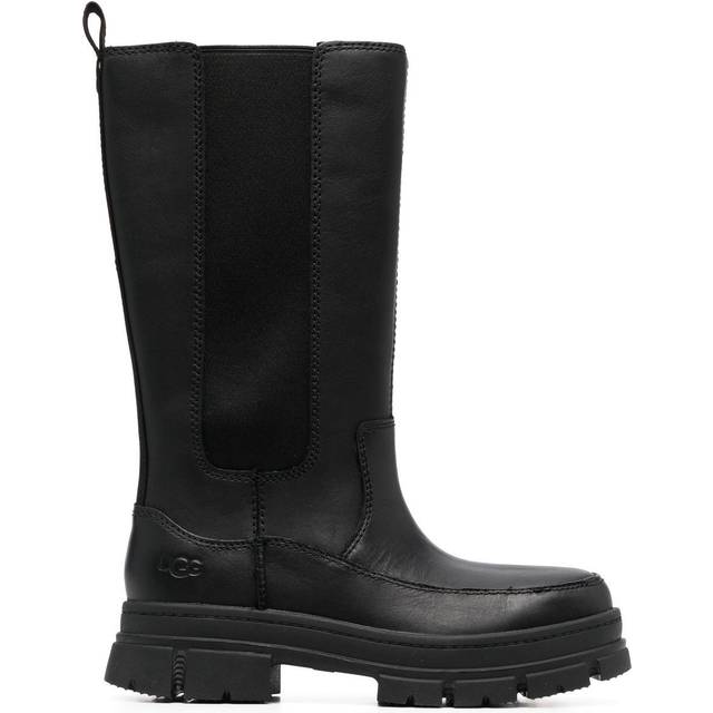 Ugg Ugg Ashton High Full Grain Leather Women's Chelsea Boots - Black - UK 6