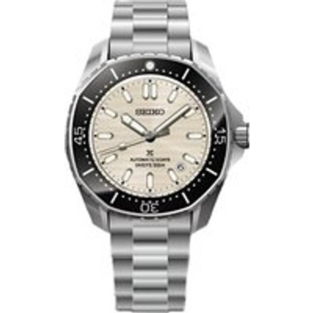 Seiko Prospex 300m Automatic Polygonal Divers Pearl White Watch