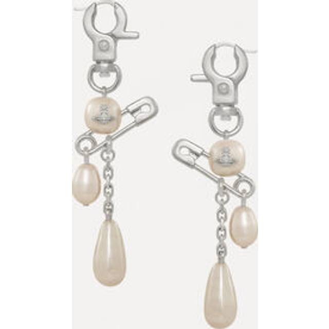 Vivienne Westwood Claude Silver-Plated Long Earrings