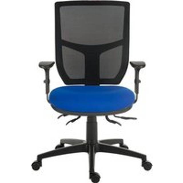 Ergo Comfort Mesh Back Ergonomic Operator Office Chair with Arms Blue - 9500MESH-BLU/0270