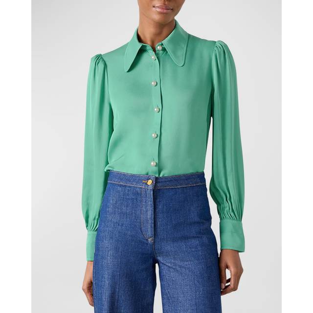 Lk Bennett Sonya Woven Top