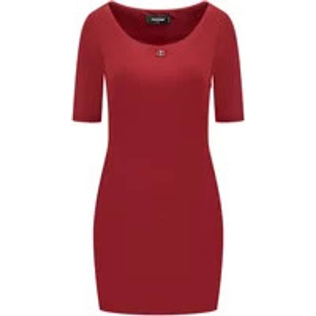 Dsquared2, Short Dresses, female, Red, S, Cherry Pop Dress