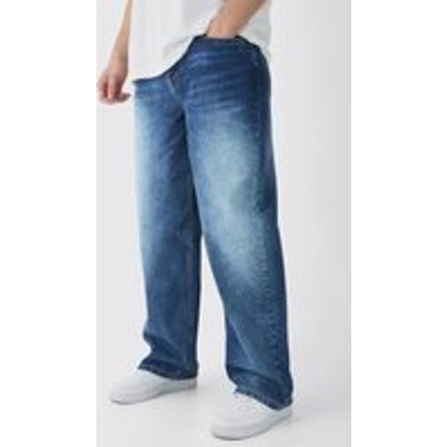 Tall Relaxed Fit Jeans - Grey - 36