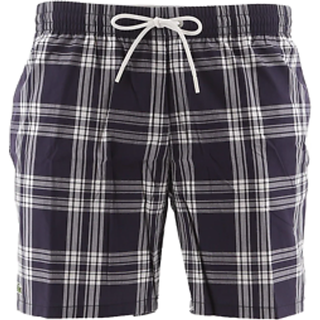 Lacoste marine blanc sw1 swim shorts