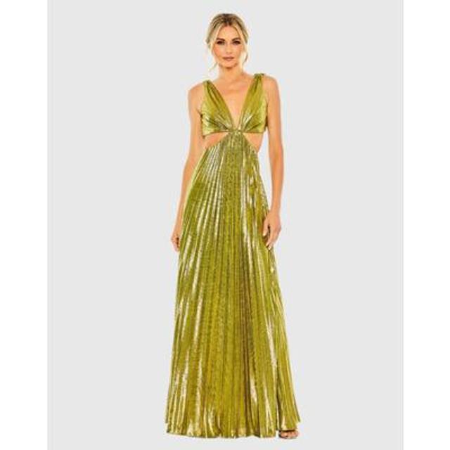 Mac Duggal Pleated Dress