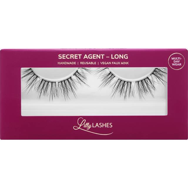 Lilly Lashes 3d Undercover Lash Extension Clusters - Secret Agent Long False Eyelashes