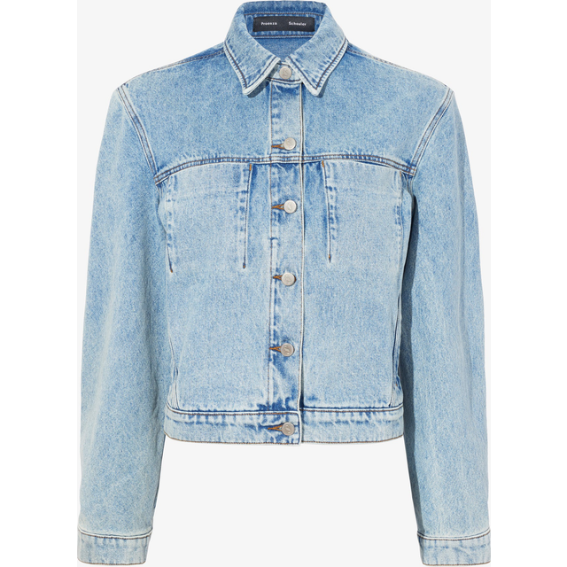 Proenza Schouler Blue Lawrence Denim Jacket - CLASSIC WASH - L