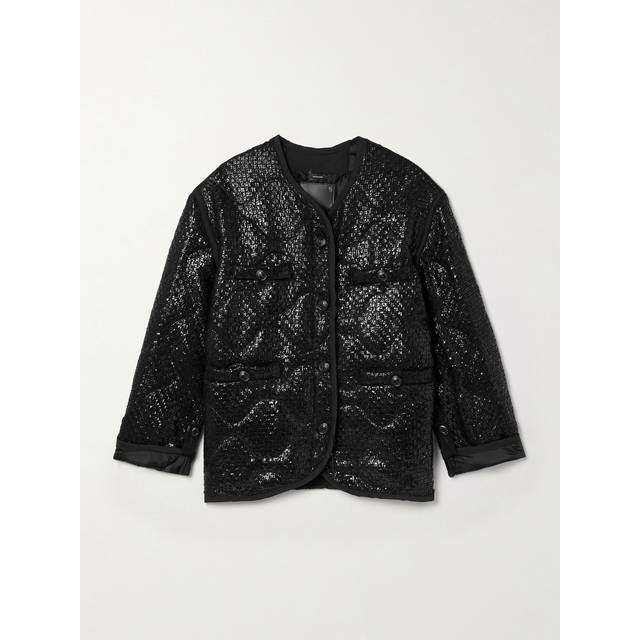 R13, Jacka, Dam, XS, Quiltad Jacka - black (XS)