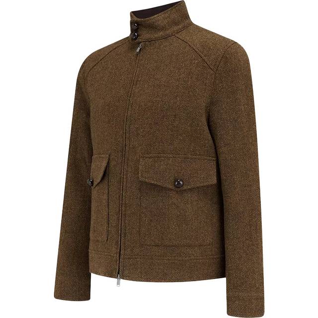 Guards London Cameron Wool Tweed Harrington Jacket