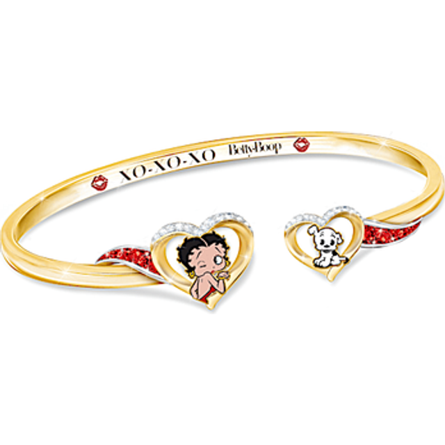 Betty Boop 'Sweet Kisses' Bangle Bracelet
