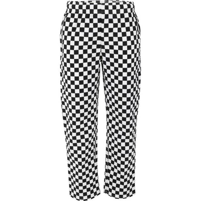Whites Chefs Clothing Whites Unisex Vegas Trousers Big Black & White Check Size