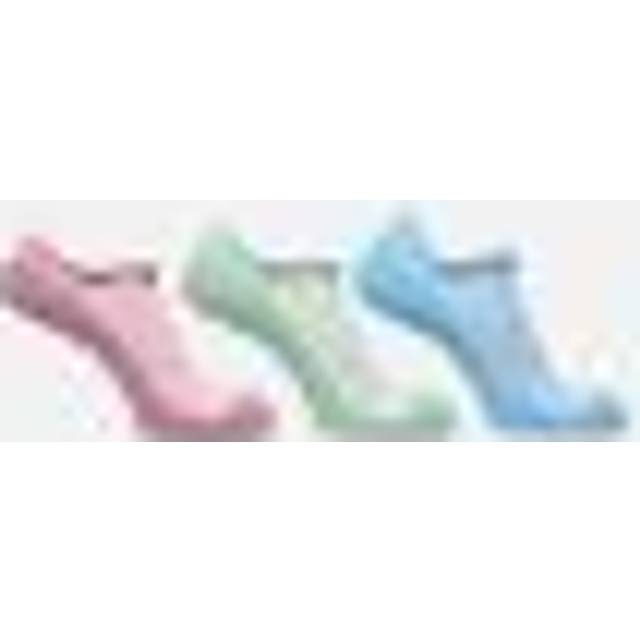 Nike Everyday Lightweight Alphabet Knit Colorblock Sports Socks Unisex 3 Pairs Pink / Green / Blue DQ7711-902 - Pink/Blue/Green