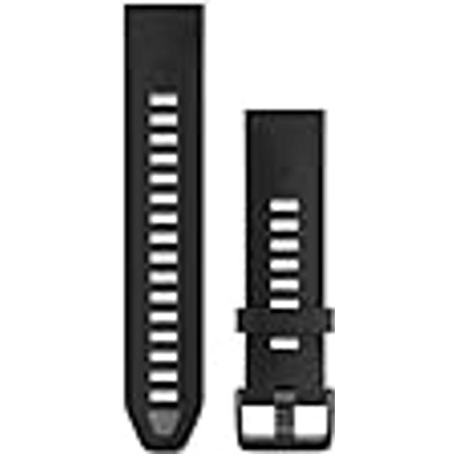 Garmin QuickFit armband 20 mm silikon, svart/grå