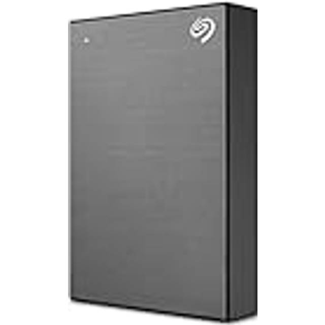 Seagate One Touch 5TB, bärbar extern hårddisk, lösenordsaktiverad hårdvarukryptering, PC, bärbar dator och Mac, USB 3.0, Space Gray, inkl. Data Rescue Services (STKZ5000404)