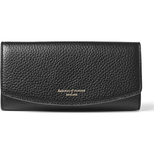 Aspinal Of London Leather Essential Wallet - Black - One size