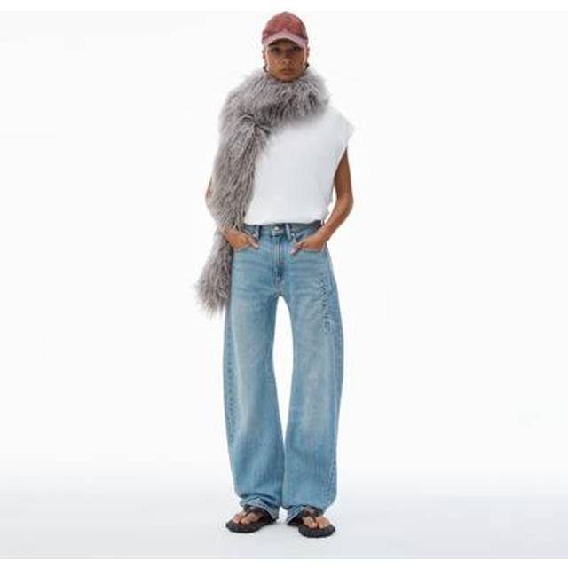 Alexander Wang Blue Articulated Jeans - CLASSIC LIGHT INDIGO - WAIST US 25
