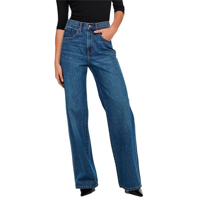 ONLY Onlhope EX HW Wide DNM Add465 Noos Dam Jeans Stl. "33/""32" - Från Magasin - Blå ("33/""32")