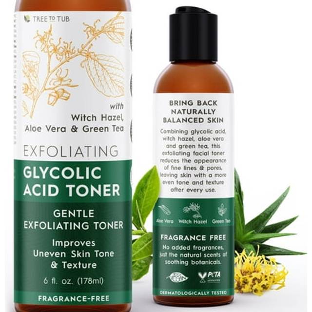 Tree to Tub Exfoliating Glycolic Acid Toner 6 fl oz