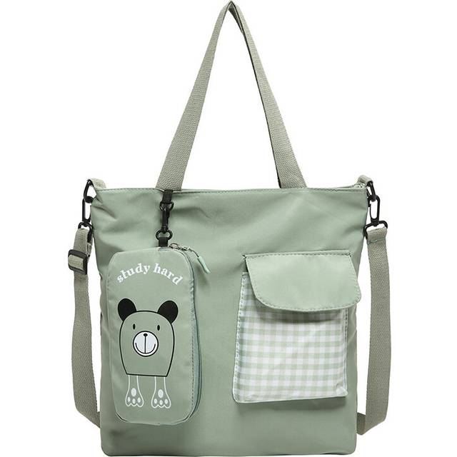 (Green) Stylish Small Tote Handbag For Women 2024 Summer Urban Simple Chic Versatile Shoulder Crossbody Bag