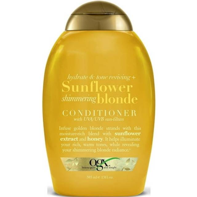 OGX® Sunflower Shimmering Blonde Conditioner 385ml