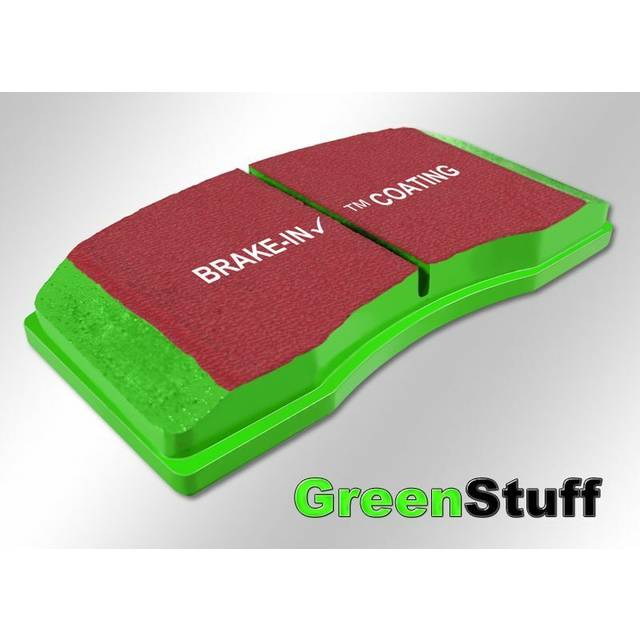 EBC Brakes Greenstuff Performance Brake Pads - Front Pad Set - TRW Calipers