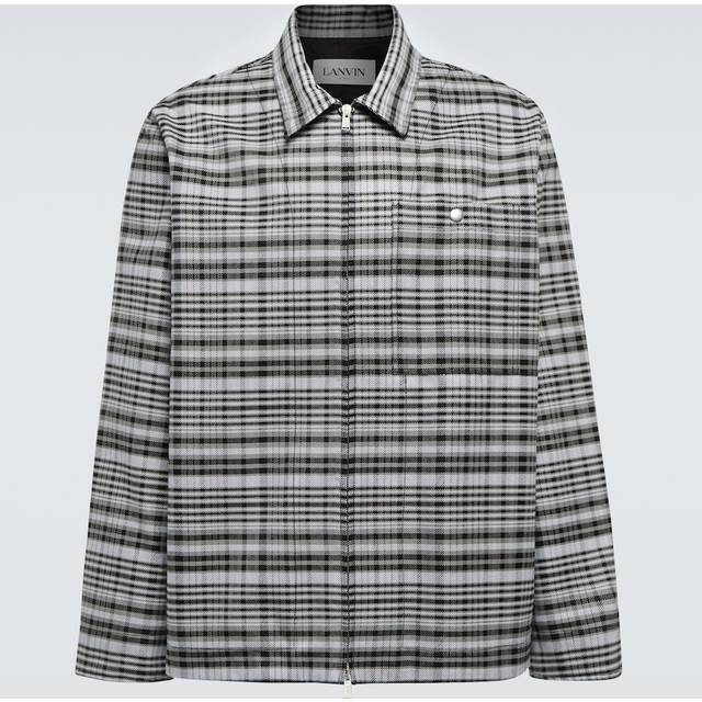 Lanvin Cotton and wool jacket - grey (UK 40)
