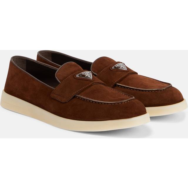 Prada Saint Tropez suede loafers - brown (UK 3.5)