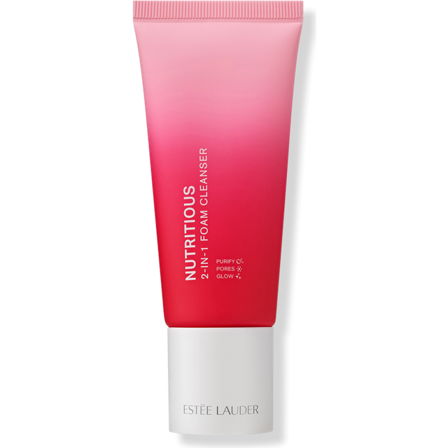 Est?e Lauder Nutritious 2-in-1 Foaming Face Cleanser & Mask | Pore Minimizer  Travel Size  2 Ounce