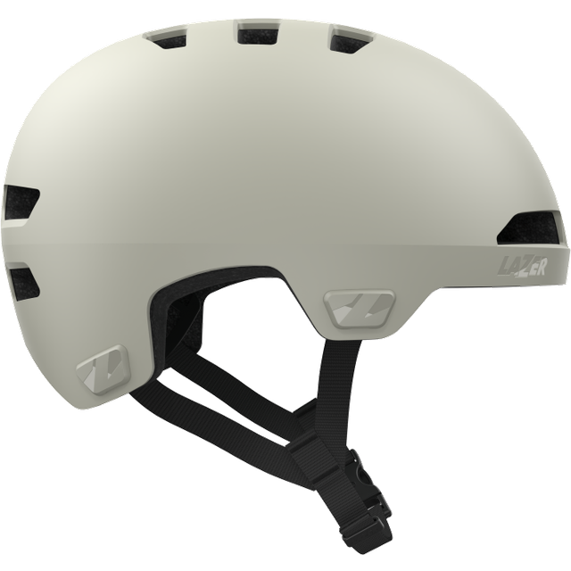 Cykelhjälm Lazer Maze KinetiCore Matte White Stone s-m