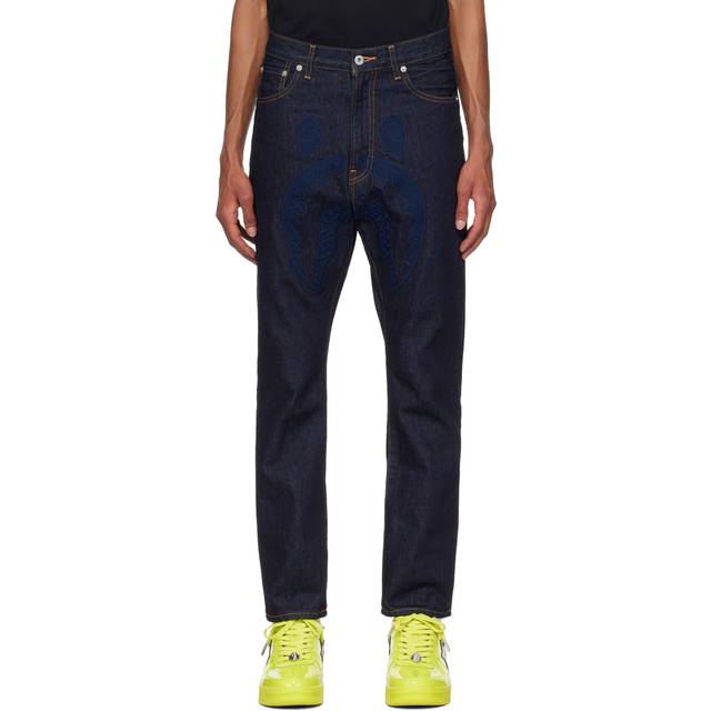 Jeans A BATHING APE Shark 13 Oz Denim Pants Indigo XL (XL)