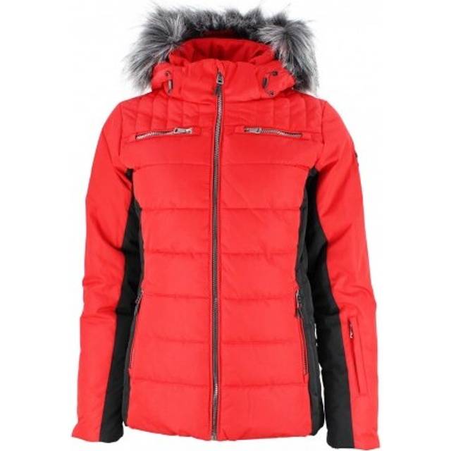 Women's ski jacket Peak Mountain Asalpi - Rouge - L