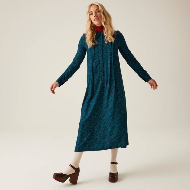 Regatta Orla Kiely Winter Dress Birdy Blue, Size: 8