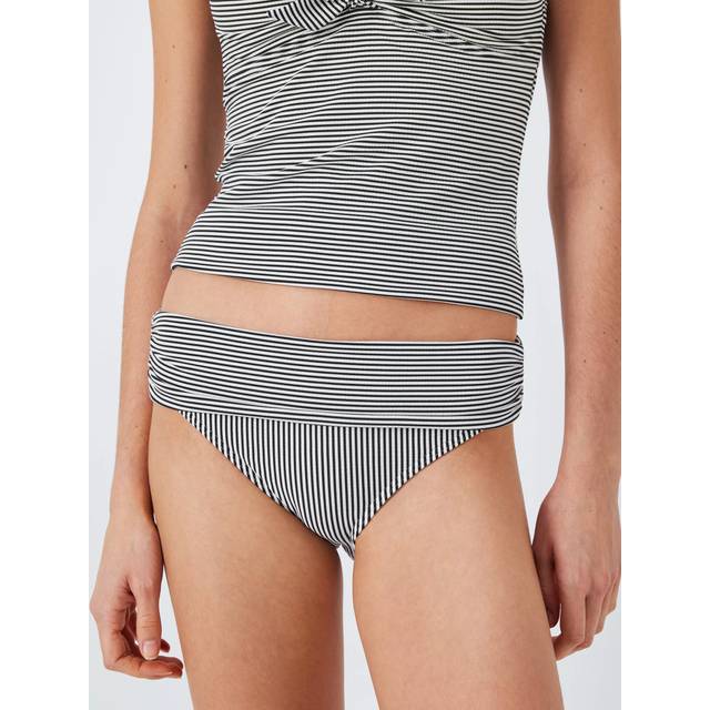 John Lewis St Tropez Fold Down Bikini Bottoms, Navy