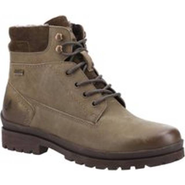 Hush Puppies Annay Mid Boots Khaki UK 8 Colour: Khaki, Size: UK 8
