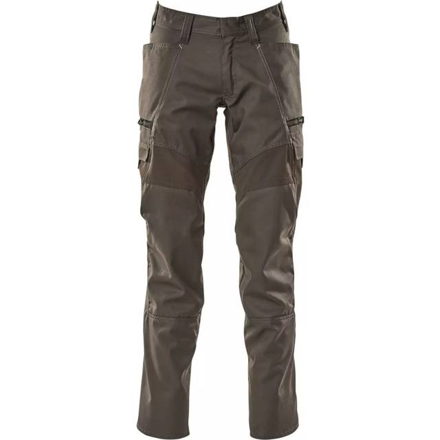 Mascot Trousers with Stretch Inserts and Thigh Pockets - Dark Anthracite 82C42 ( - dark anthracite