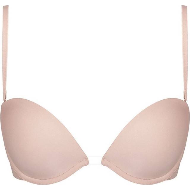 Wonderbra Ultimate Silhouette Plunge Bra - Beige - 32A