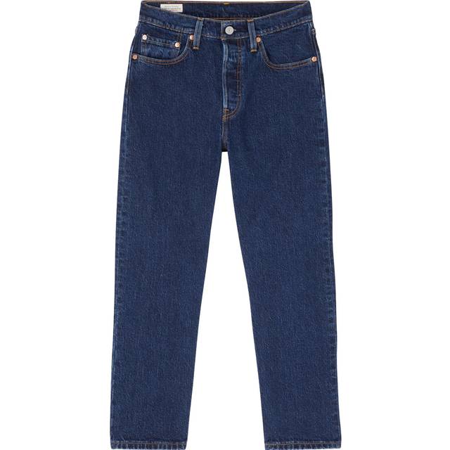 LEVI'S® 501 Crop Salsa Stonewash |Blå |30 x 26