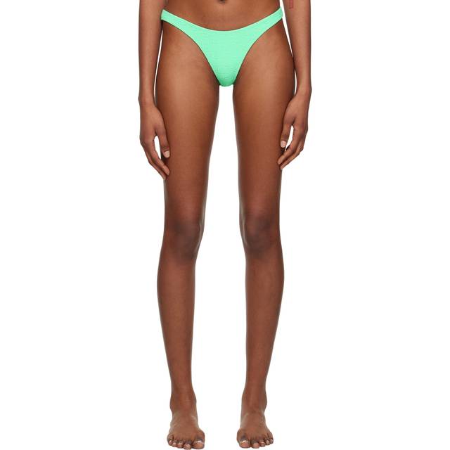 alexanderwang.t Green Jacquard Bikini Bottom - 347 Mint Julep - XXS
